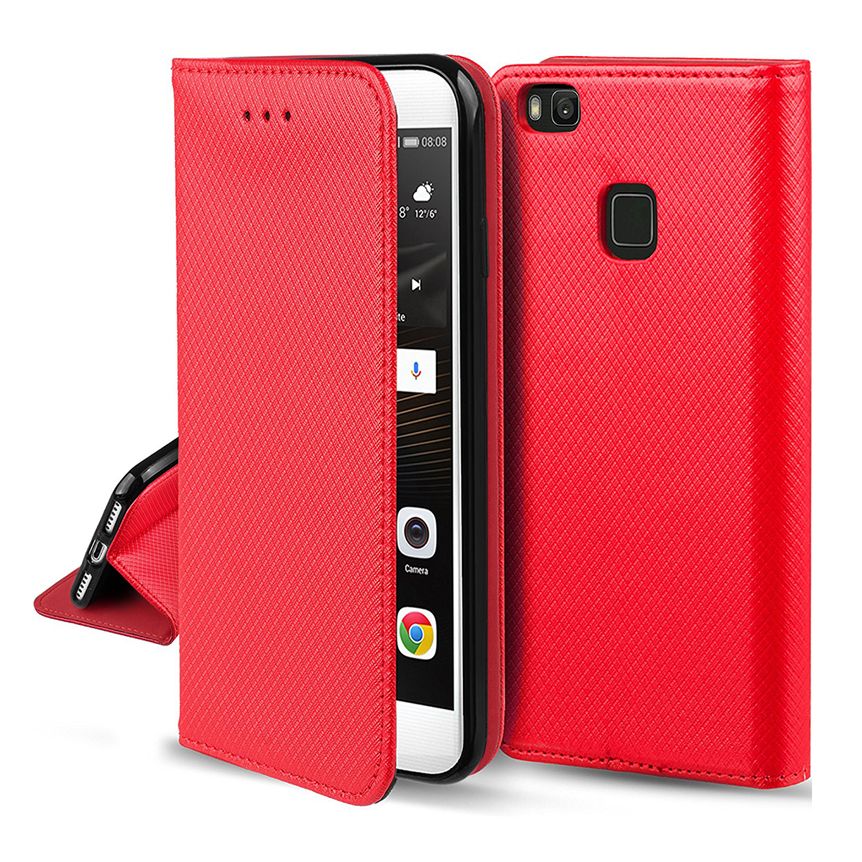 Pouzdro Sligo Smart na Huawei Y7 Prime - červené Sligo Case