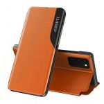 Pouzdro Smart Flip na Samsung A32 LTE - oranžové