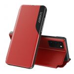 Pouzdro Smart Flip na Samsung S21 Ultra - červené