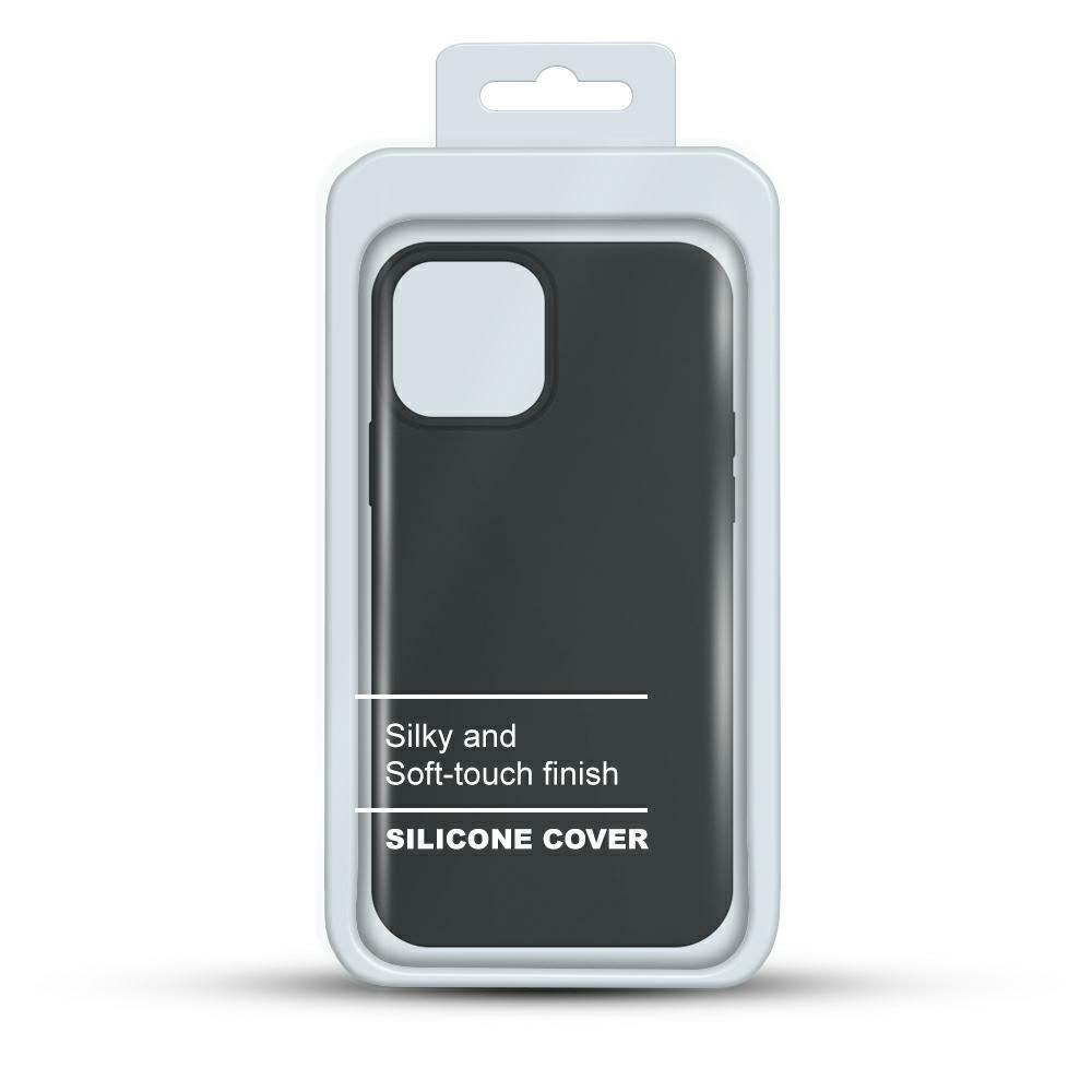 Pouzdro Liquid Case na Samsung S21 Plus - černé Jelly Case