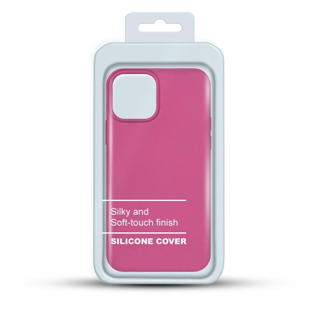 Pouzdro Liquid Case na Samsung S21 Plus - růžové Jelly Case