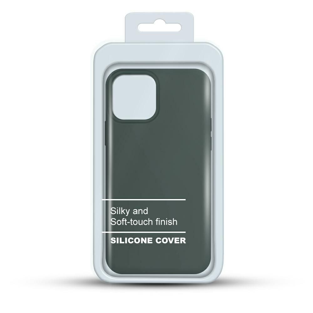 Pouzdro Liquid Case na Samsung S21 Plus - zelené Jelly Case
