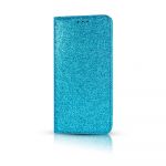 Pouzdro Sligo Case na Huawei Y7 2018 Prime - modrý brokát
