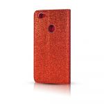 Pouzdro Sligo Case na Samsung A7 2018 - červený brokát