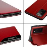 Pouzdro Smart Flip na Samsung A52 4G / 5G - červené Sligo Case