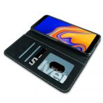 Sligo Case na Samsung A71 5G - Suede Book - černé