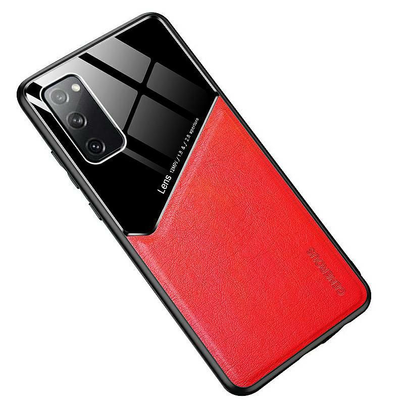 Pouzdro Jelly Case na Samsung S21 Plus - Generous - červené