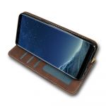 Pouzdro Sligo Case na Xiaomi Mi 10T Lite - Suede - hnědé