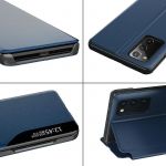 Pouzdro Smart Flip na Samsung S11+ / S20 Ultra - modré Sligo Case