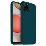 Pouzdro Jelly Case na Samsung S21 - Matt - zelené
