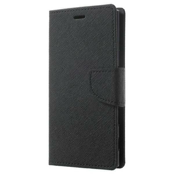 Pouzdro Fancy Case na iPhone 12 Pro Max 6.7" - černé
