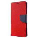 Pouzdro Fancy Case na iPhone 12 Pro Max 6.7" - červené