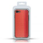 Pouzdro Jelly Case na Samsung M21 / M30S - Mulsae Carbon - červené