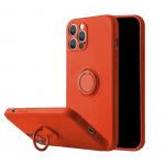 Pouzdro Jelly Case na iPhone 13 Mini 5.4" - Ring - červené