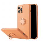 Pouzdro Jelly Case na iPhone 13 Mini 5.4" - Ring - oranžové