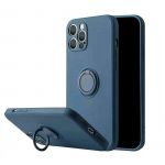 Pouzdro Jelly Case na iPhone 13 Mini 5.4" - Ring - modré
