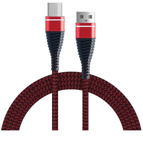 Armor kabel USB / micro USB - červený