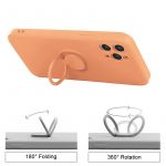 Pouzdro Jelly Case na Samsung A42 5G - Ring - oranžové