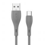 Jellico USB kabel​ A14 - type C - 3​.​1A​ ​ - šedý