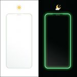 Fluorescenční tvrzené sklo pro iPhone 13 Mini - zelené Luminous