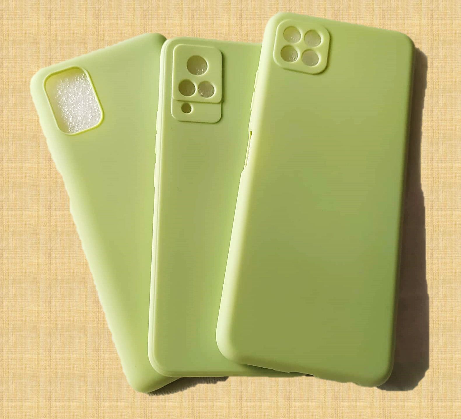 Jelly Case na Samsung A12 / M12 - Fosca - zelené