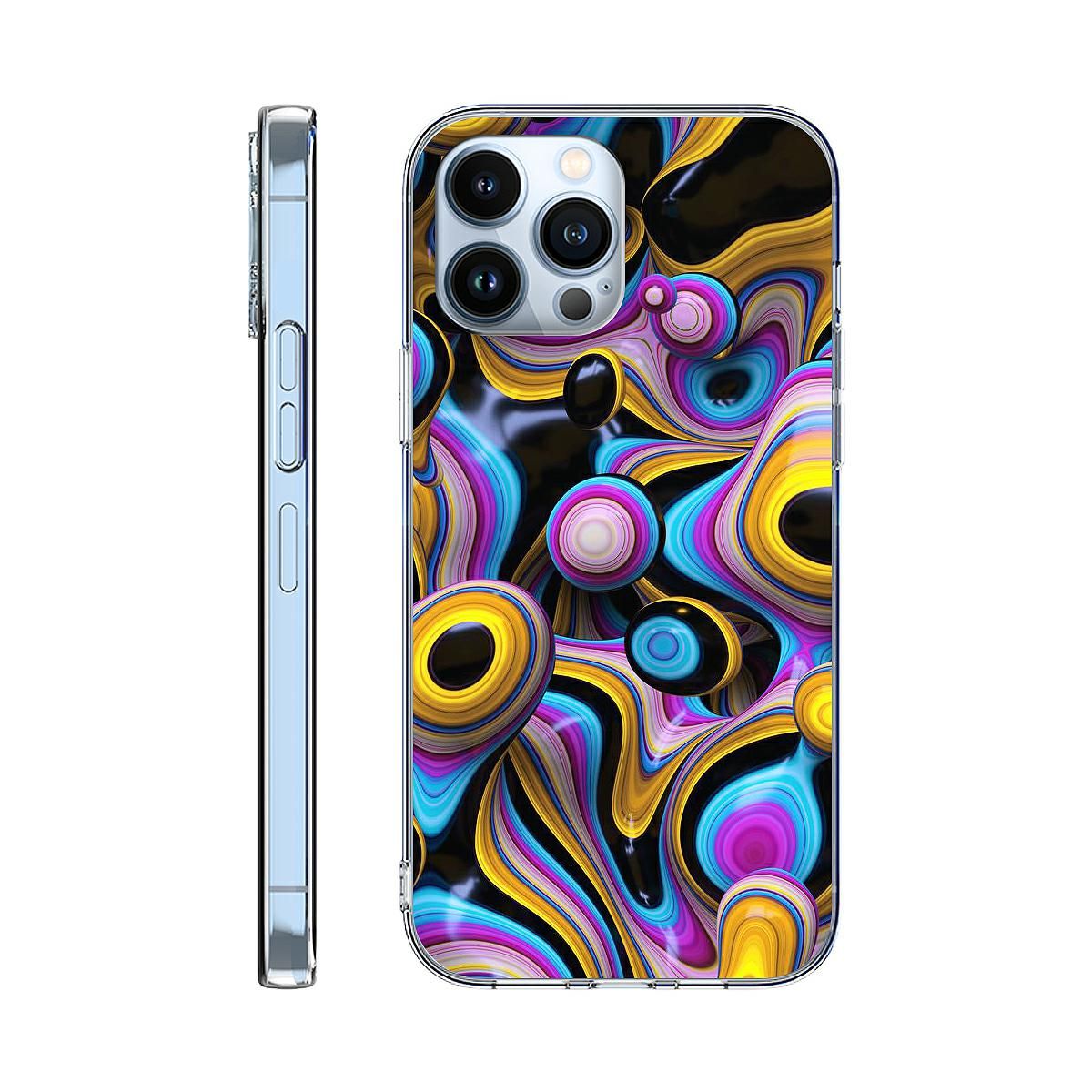 Pouzdro Jelly Case pro iPhone 11​ 6​,​1"​ - Paint TW34 - abstract Jely Case