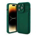Pouzdro Jelly Case pro Samsung A14​ 4G​ / A14 ​5G - Cross - zelené