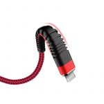 Armor USB kabel type C 2A - 2m - červený