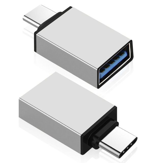 Adaptér, redukce Type C - USB​ 3​.​0 - stříbrný OEM