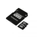 Paměťová karta micro​.​SD​ 256GB​ C10​ UHS+AD​ 100MB s adaptérem GoodRam