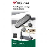 Organizér - držák kabelů Cellularline - černý CELLULARLINE​