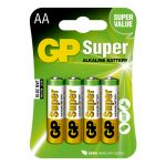 Superalkaline​ baterie GP​ AA​ (LR6)​ 4​ kusy