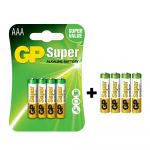 Superalkaline​ GP​ baterie​ AAA​ LR03​ 4​ +​ 4​ kusy
