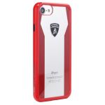 Pouzdro Jelly Case na iPhone 7/8/SE 2020 - Lamborghini - červené