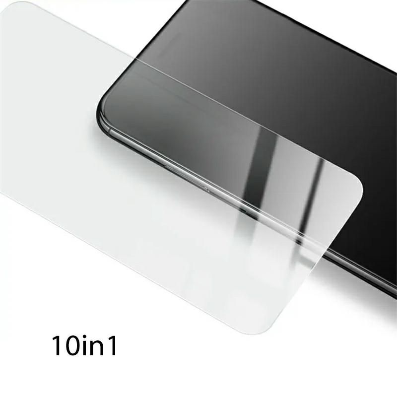 SG Glass 10 sklo pro Samsung S21​ FE - 10 kusů - 2,5D - čiré