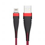 Armor USB kabel USB / Lightning - červený