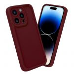 Pouzdro Jelly Case na iPhone 15 - Candy - červené