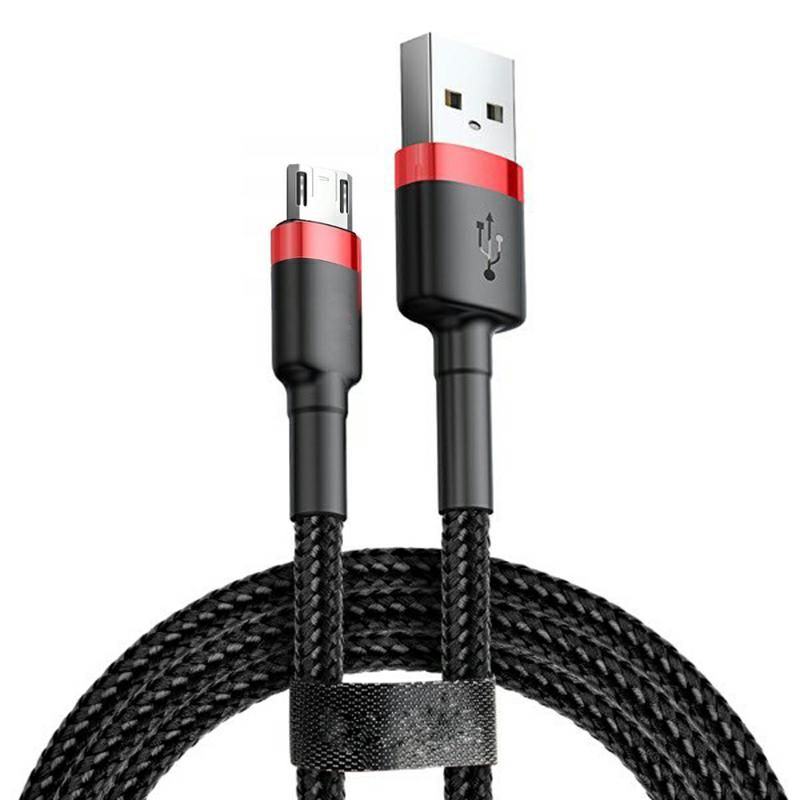 Kabel​ USB - microUSB CT​-​08 - 5A​ - černý ATX