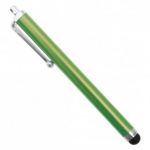 Kapacitní stylus - dotykové pero - dlouhé - zelené